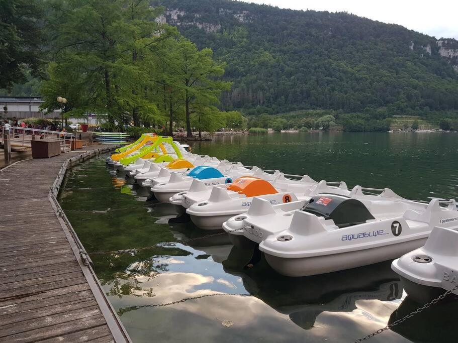 Joli Appartement En Face De Lac Nantua Exteriér fotografie